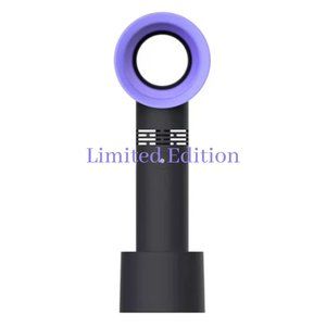 Beauty Face Fan - Purple / Black